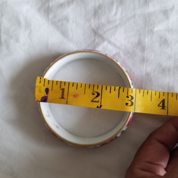 Vintage boho flower  bracelet cloisonne millie savage - Picture 14 of 16